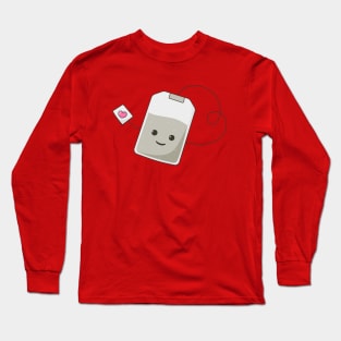 Happy cute tea bag Long Sleeve T-Shirt